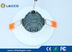 LED Recessed Downlight Die Cast Aluminum Frame COB 3W 100 LM / W 2700K - 6400K