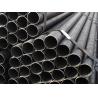 Buy cheap 6 Meters Flat End Black Welded Steel Pipe Round Shape For Construction from wholesalers