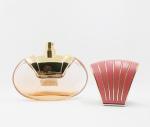 100ML unique shaped refill empty car air freshener bottle