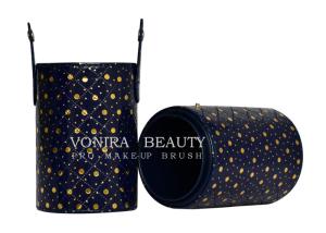 Wholesale Fashion Professional makeup brush cylinder Cosmetic Brush Container New from china suppliers