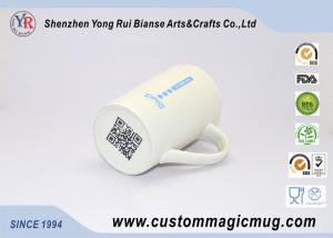 Wholesale White Porcelain Big Temperature Sensitive Coffee Mugs Personalized from china suppliers