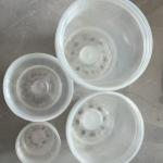 Transparent Phalaenopsis Flower Pot With Not Coated Finishing