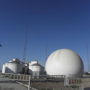 Wholesale Strong Double Membrane Biogas Dome Gas Holder Balloon Ground Mounted UV Resistant from china suppliers