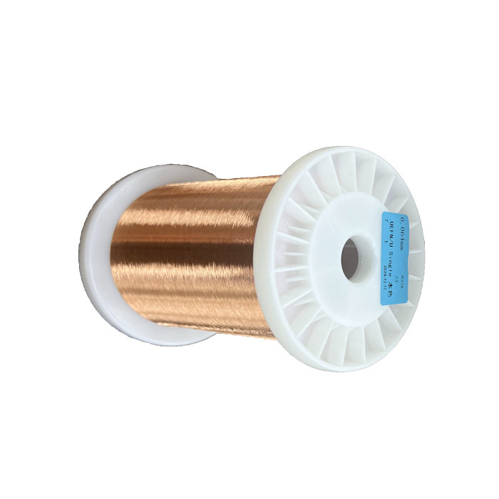 UEFN U3 Copper Overcoat Polyamide Enameled Round Wire Theramal Class 155 0.50mm - 2.00mm