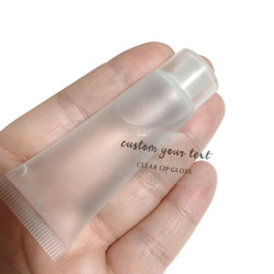 Packaging Lip Gloss Sticker Labels , Cosmetic Custom Lip Balm Labels