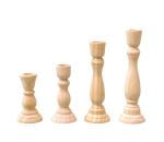 Wooden Craft Decor Statue Cute Handmade Wooden Figurines Carving Wooden
