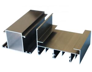 Wholesale Champagne Anodized T Shape Aluminium Door Profiles from china suppliers
