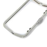 Coin Purse Clutch Kiss Clasp Frame Embossed ISO9001 Lightweight And Convenient