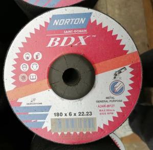 Wholesale 180x6x22.2mm 7 Inch Grinding Wheels OEM For Stainless Steel Inox Cutting from china suppliers