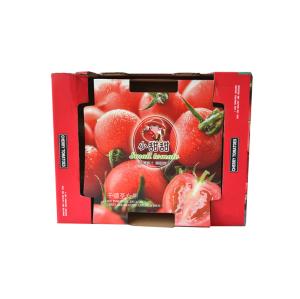 Wholesale Custom Cardboard Paper Fruit Vegetable Suitcase Cardboard Box Packaging Tomato from china suppliers