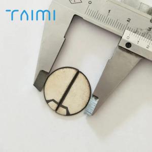 China Half Moon Piezo Ceramic Element For Heartbeat Baby Monitor Fetal Doppler on sale