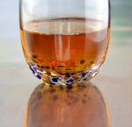 Red Stars Bottomed Creative Macadam Tumbler Drinking Glasses