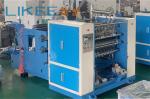 Shaft Type 25m2 Aluminum Foil Sheet Pop Out Machine Two Station Rewinding