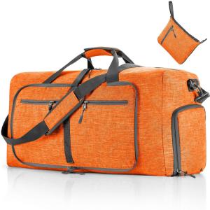 Wholesale Custom Logo Waterproof Duffel Bags Weekender Overnight Bag With Shoes Compartment from china suppliers