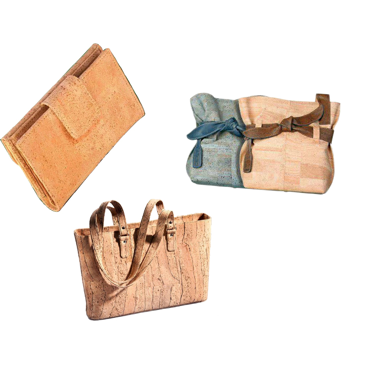 Easy Cleaning Thin Cork Sheet , Patterned Leather Fabric Colorful Tear Resistant
