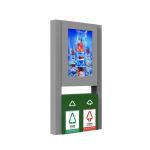 Customized Outdoor Digital Advertising Kiosk 4000:1 Contrast Ratio