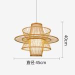 Chinese Pendant Lights for Living Room Bar Restaurant Bamboo Light(WH-WP-27)