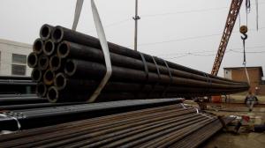 Wholesale API 5CT N80-1 Grade Seamless Pipes with Drilling Holes on one end from china suppliers