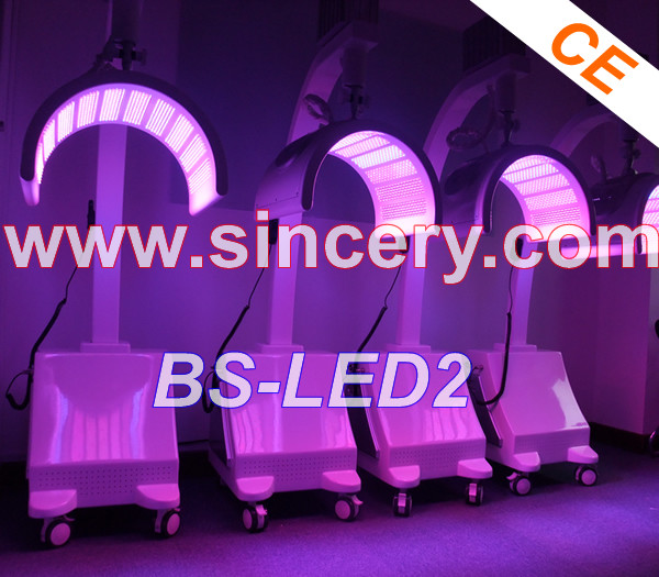 Red And Blue LED Photon Light Therapy Equipment For Wrinkles / Acne