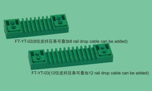 Wholesale 8 / 12 Rails Drop Cable Layers , 2 / 4 Core Cable Fixed Plate from china suppliers