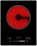 Control Lock 380x310mm Single Ceramic Cooktop For Kitchen