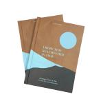 Novel Book Printing With 200 Pages 120gsm Uncoated Woodfree Paper Hardcover