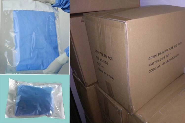 Disposable Isolation Clothes Sterilized Non Woven Consumable Hospital Medical Protection surgical gown sms surgical gown
