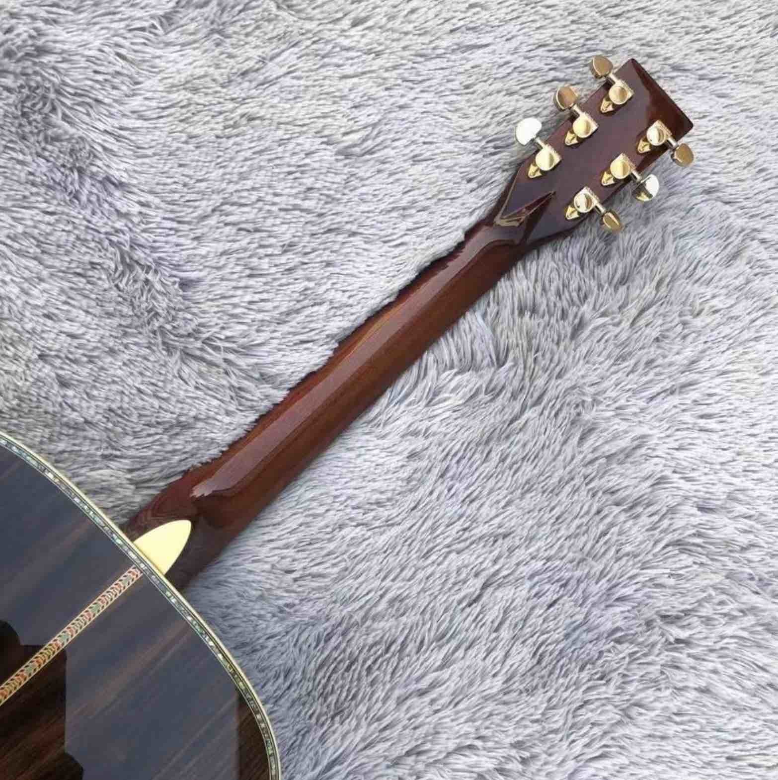 Custom guitar factory Top Quality Solid Spruce Top 41" Cocobolo Back & Sides Acoustic Guitar