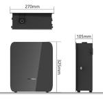 1000ml Black Metal Office Building 14W Hvac Scent Aroma Diffusers Machine
