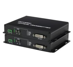 Wholesale 1 Channel 1080P/60Hz DVI to Fiber Optic Video Converter over Single Mode Fiber with LC(SFP ) Fiber Port from china suppliers