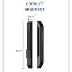 Tuya Partition Smart Sliding Door Lock Fingerprint Card Password Smartphone