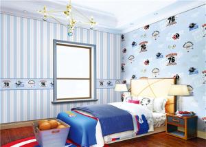 Wholesale Waterproof Cute Bedroom Wallpaper Non - Pasted For Boy , Eco Friendly from china suppliers