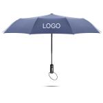 Fully automatic 10 bone folding advertising umbrella pongee fabric logo