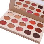 MSD Cosmetics 15 Colour Multi Color Eyeshadow Hot Silver Logo