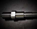 High Stainless Steel Turned Parts Five Axis Linkage Slender Major Axis Printer
