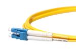 PVC LSZH Jacket LC LC Single Mode Patch Cord