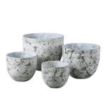 Durable Fiber Cement Flower Planters with Drainage