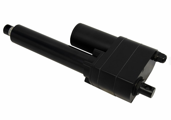 Fast 12V Linear actuator with potentiometer 100mm trave, micro motor linear drive IP65 1000N push pull load