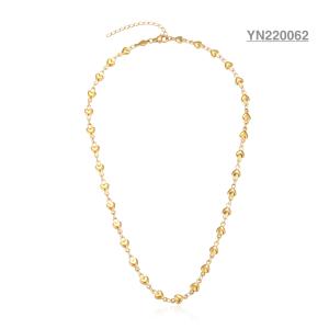Wholesale Multiple Small Heart Pendant Necklace 14k Gold Romantic Necklaces For Girlfriend from china suppliers