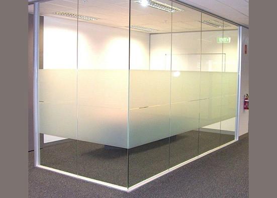 High Grade Decorative Tempered Glass / Frosted Toughened Glass With Smooth
