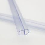 Frameless 6-12MM Tempered Glass Shower Door Sealing Strip with Waterproofing PVC