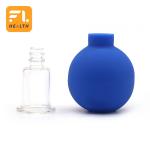 Glass FacialCupping Set PVC Vacuum Suction Massage Cups， Lymphatic Therapy Sets