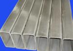 Black Square Galvanized Steel Fence Posts Cold Roll Forming With ERW Welding
