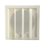 Customized Logo Air Condition Fixed Square Accessories Louvre Grill for Modern