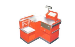 Wholesale Aluminum Alloy Express Checkout Counter Supermarket Steel Checkoutstand from china suppliers