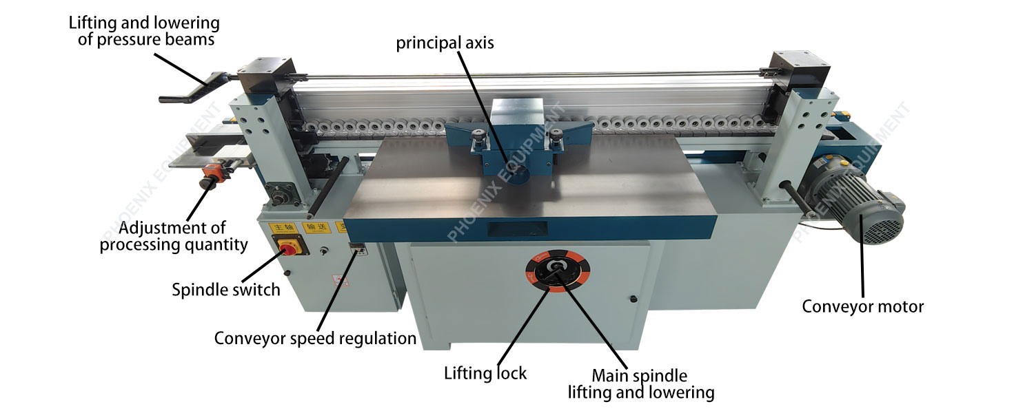 Fully Automatic Conveying End Milling Vertical Spindle Moulder for High Demand Market