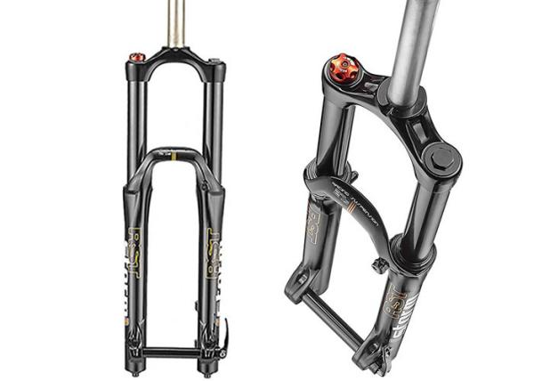 Enduro / Freeride Coil Suspension Fork , Hard Anodized Mountain Bike Suspension