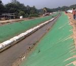 350gsm Erosion Control Blanket Sand Filled Mattress For Slope Protection