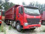 420 hp A7 8x4 Dump Tipper Truck / 4 axle dump truck with A7-W Cabin