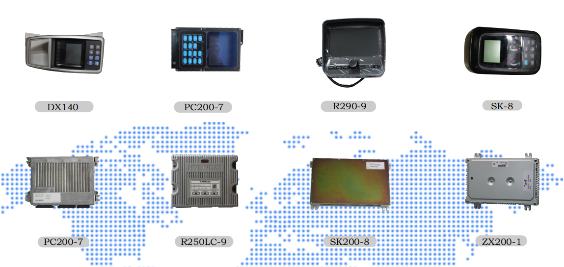 Belparts Panel CPU ECU MCU 21Q6-32931 R220-9S R220LC-9SB Excavator Controller Computer Board